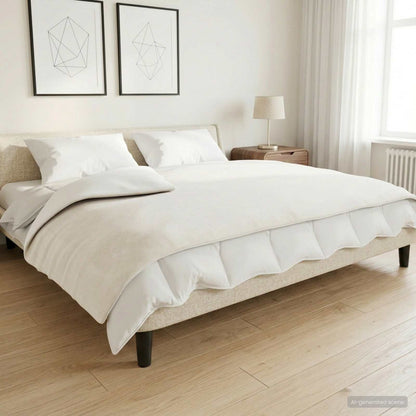 Weighted Blanket White Cotton
