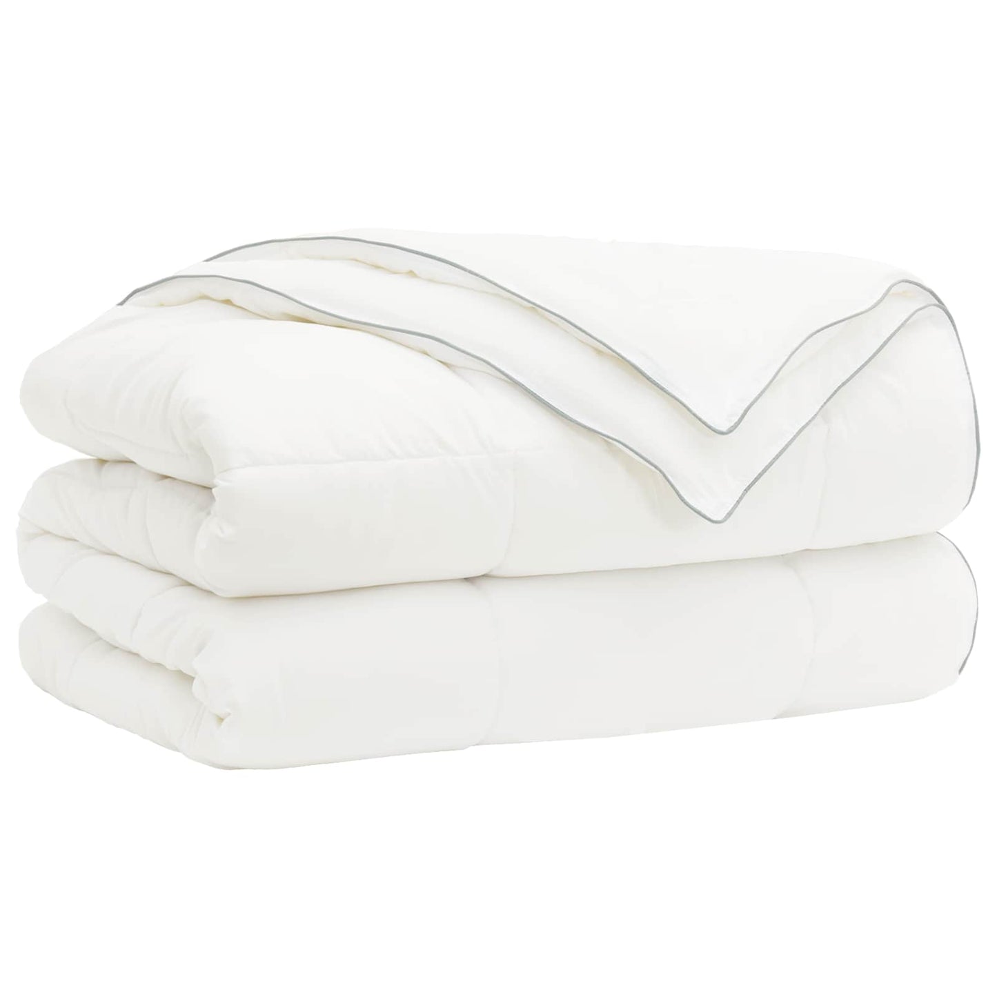vidaXL Duvet 137x200 cm 4 Seasons 200+300 GSM Australian Wool White 2