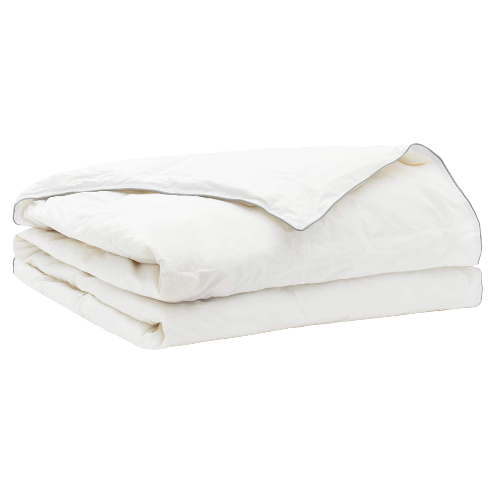 vidaXL Duvet and Pillow Set 2 pcs 155x200 cm Summer 200 GSM Wool White 4