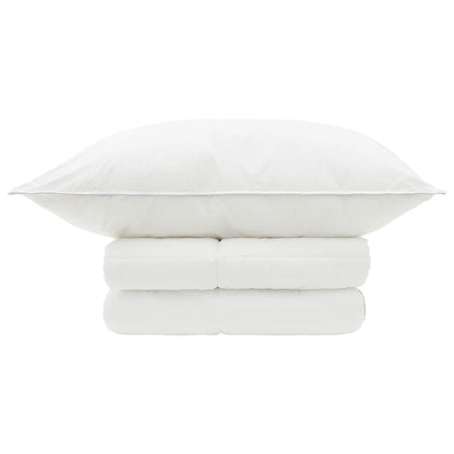 vidaXL Duvet and Pillow Set 2 pcs 155x200 cm Summer 200 GSM Wool White 6