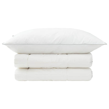 vidaXL Duvet and Pillow Set 2 pcs 137x200 cm 4 Seasons 300 GSM Wool 6