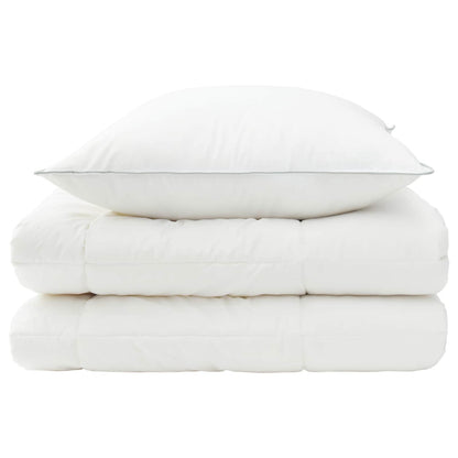 vidaXL Duvet and Pillow Set 2 pcs 152x203 cm 4 Seasons 300 GSM Wool 6
