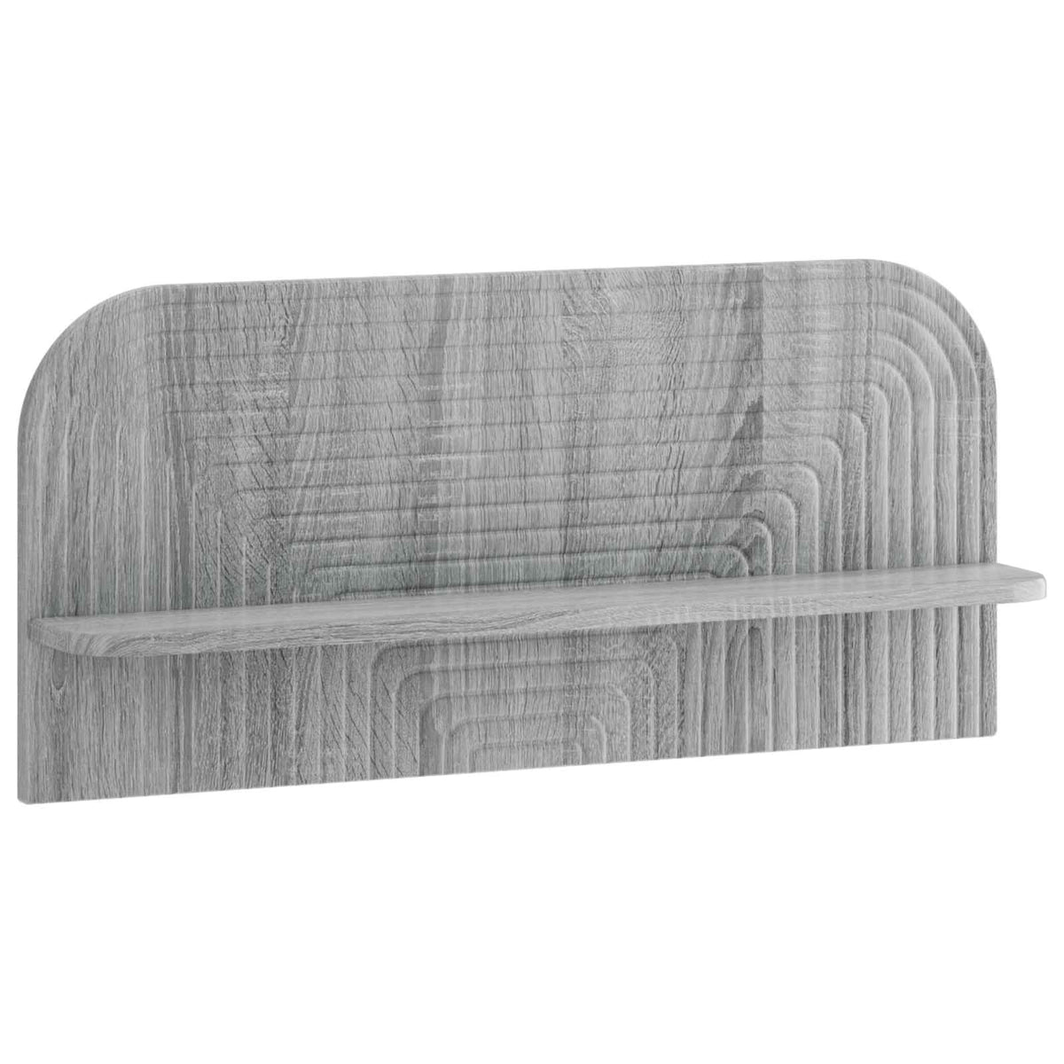 Wall Shelf 2 pcs Grey Sonoma