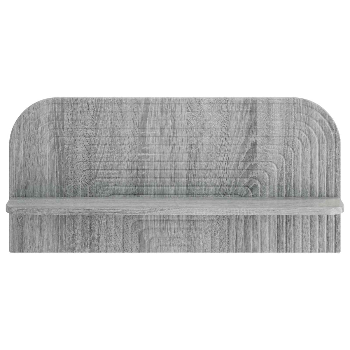 Wall Shelf 2 pcs Grey Sonoma