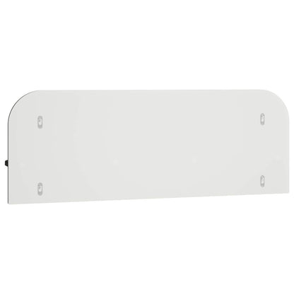 Wall Shelf 2 pcs Black Engineered Wood