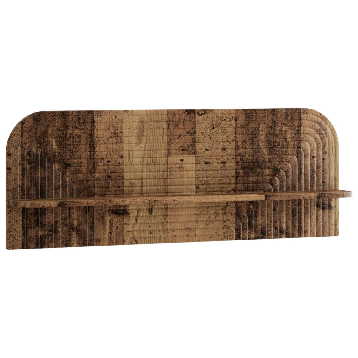 Wall Shelf 2 pcs Old Wood Engineered Wood