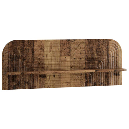 Wall Shelf 2 pcs Old Wood Engineered Wood