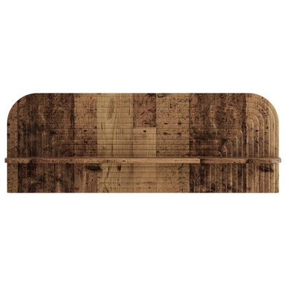 Wall Shelf 2 pcs Old Wood Engineered Wood