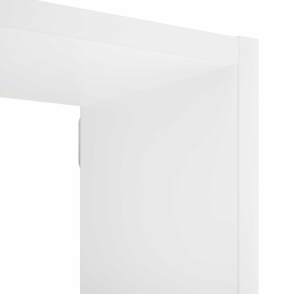 Wall Shelf White Engineered Wood