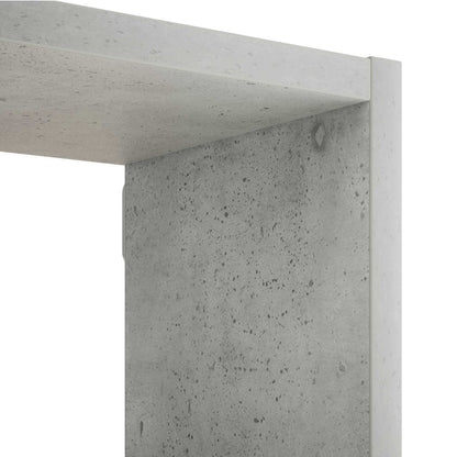 Wall Shelf Concrete Grey Engineered Wood
