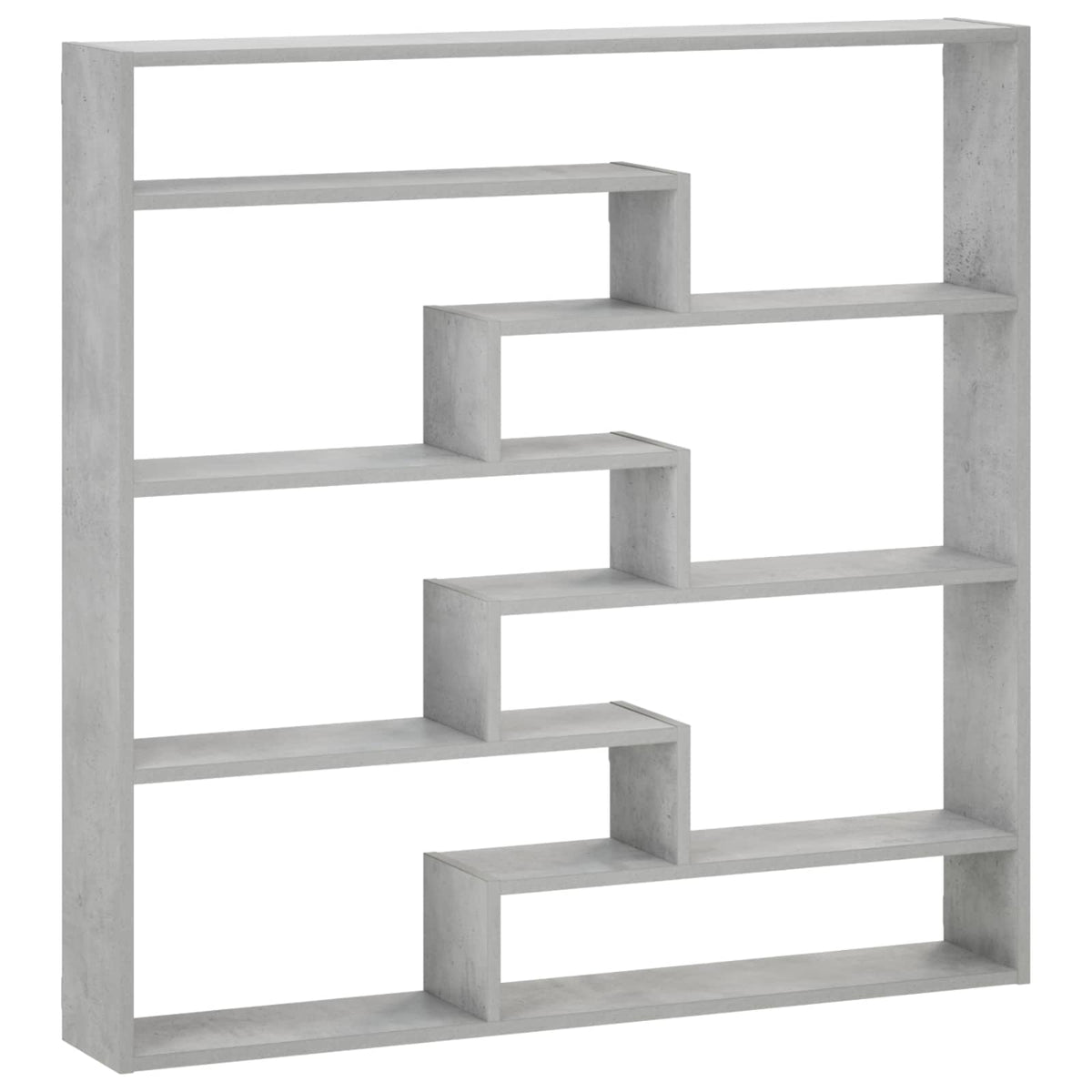Wall Shelf Concrete Grey Engineered Wood