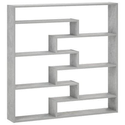 Wall Shelf Concrete Grey Engineered Wood