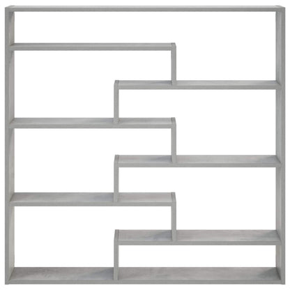 Wall Shelf Concrete Grey Engineered Wood