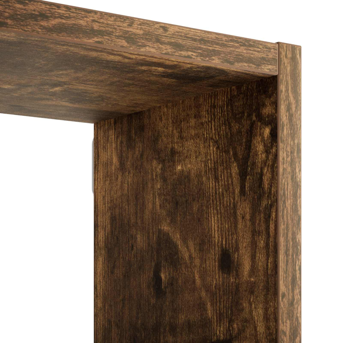 Wall Shelf Smoked Oak Engineered Wood