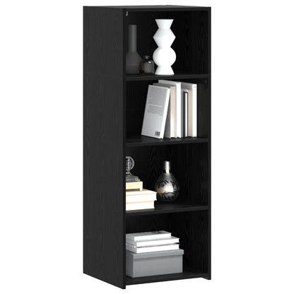 Highboard 45x41x124 cm Engineered Wood Black oak