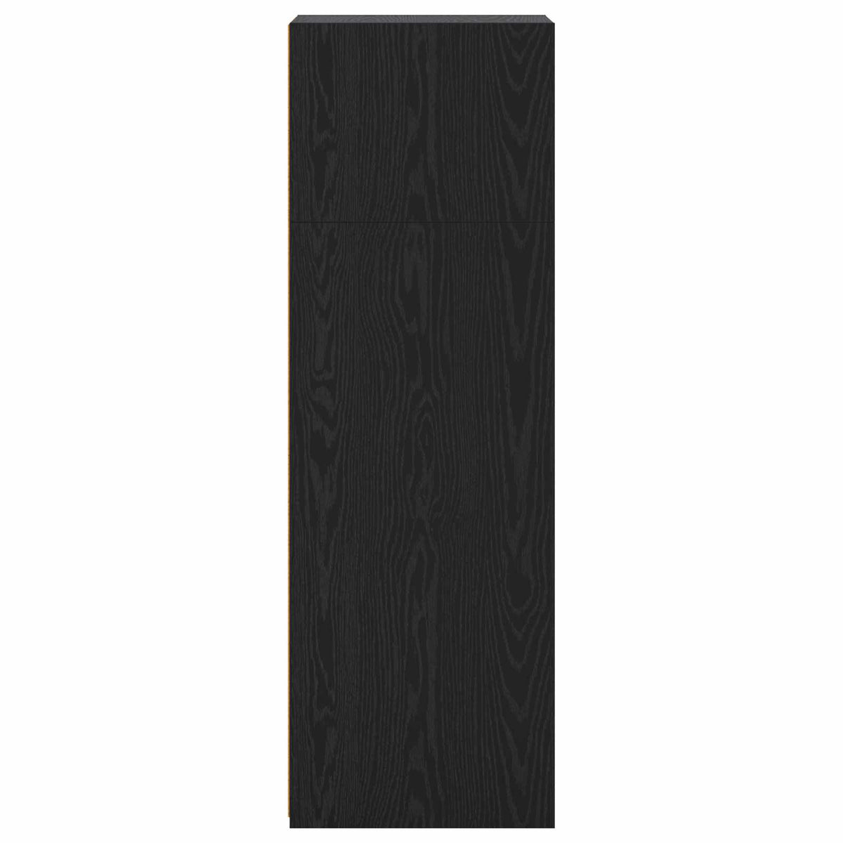vidaXL Highboard Black Oak 45 x 41 x 124 cm Engineered Wood 5