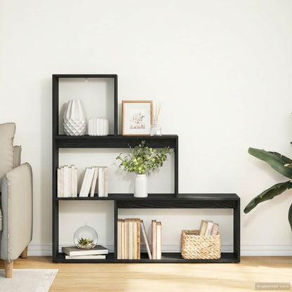 vidaXL Room Divider Bookcase 123 x 29 x 123 cm Engineered Wood 1