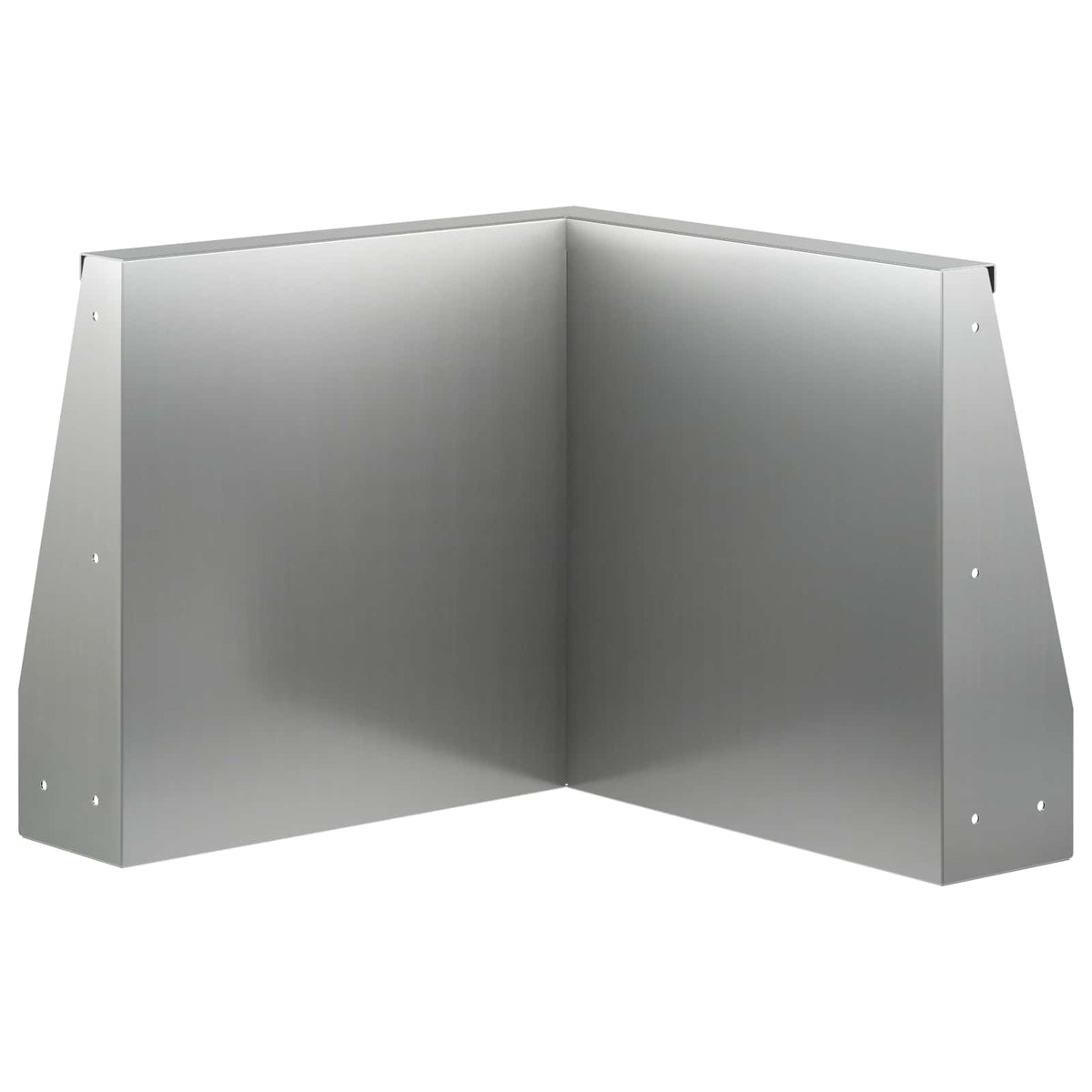 Retaining Wall Galvanised Steel Silver