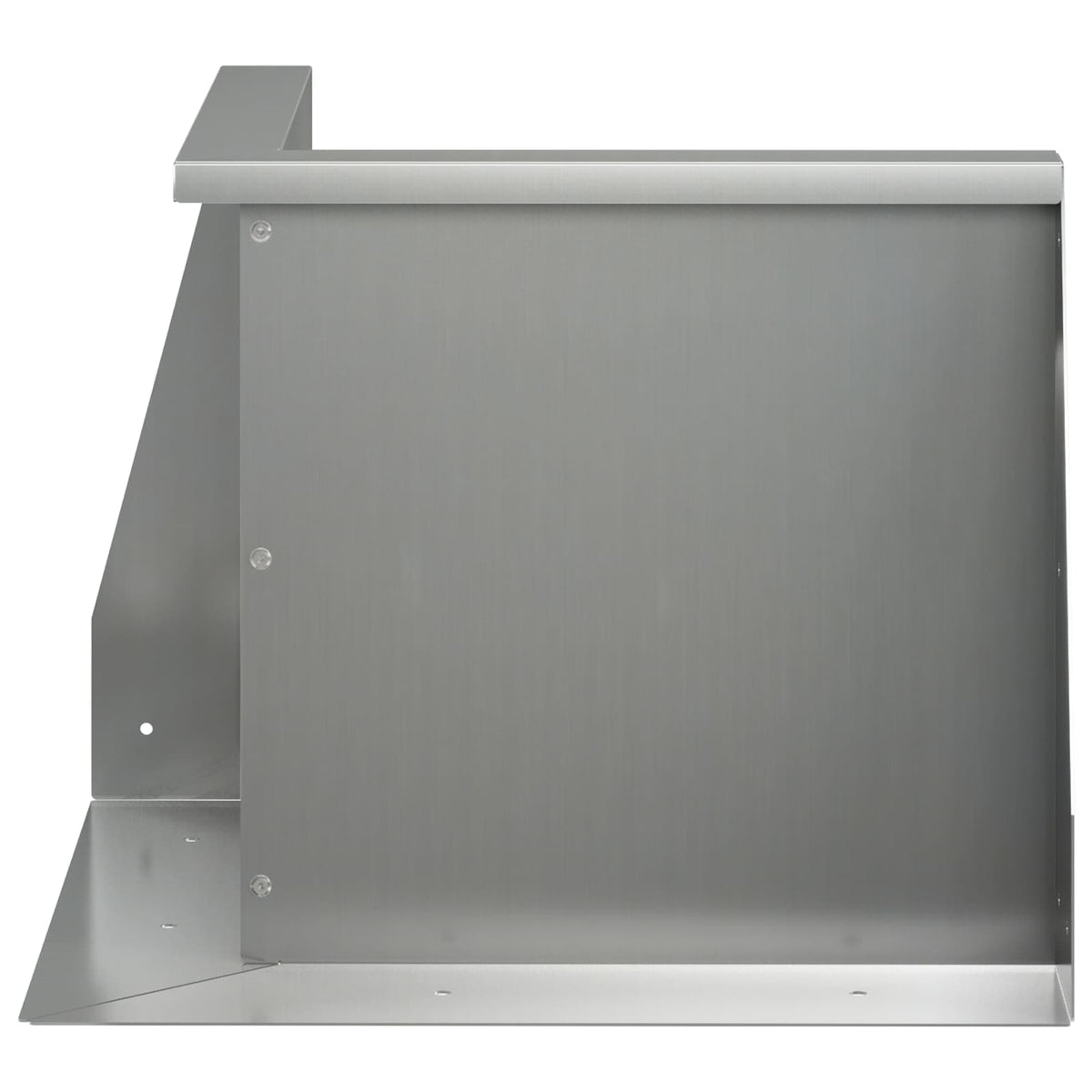 Retaining Wall Galvanised Steel Silver