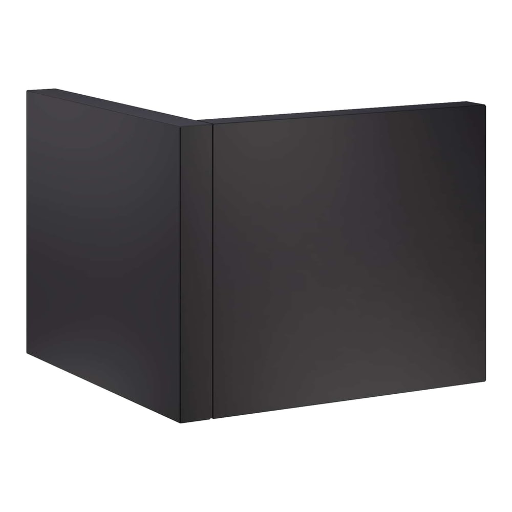 Retaining Wall Steel Black