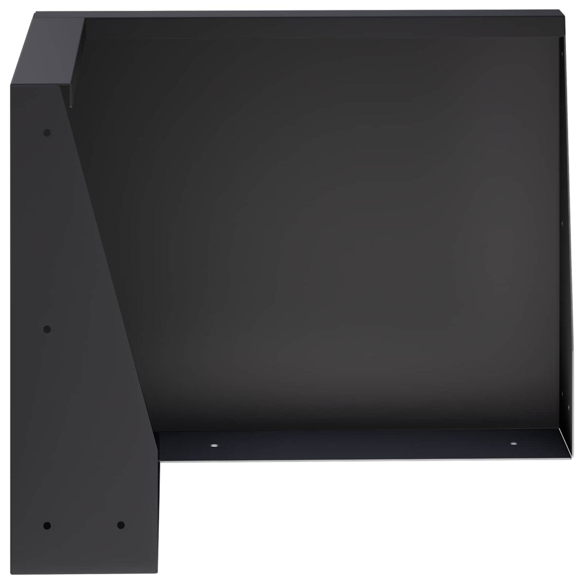 Retaining Wall Steel Black