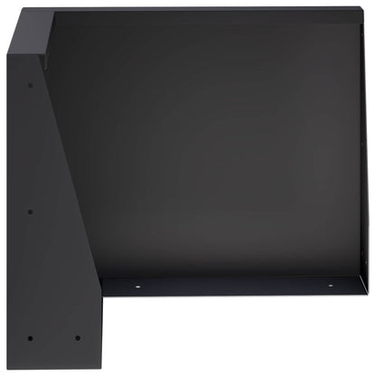 Retaining Wall Steel Black