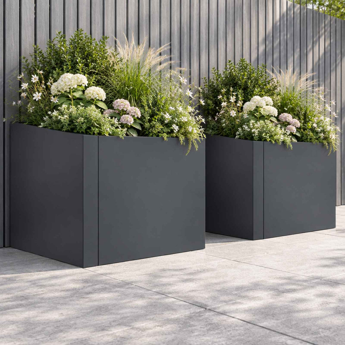 Retaining Wall Steel Anthracite