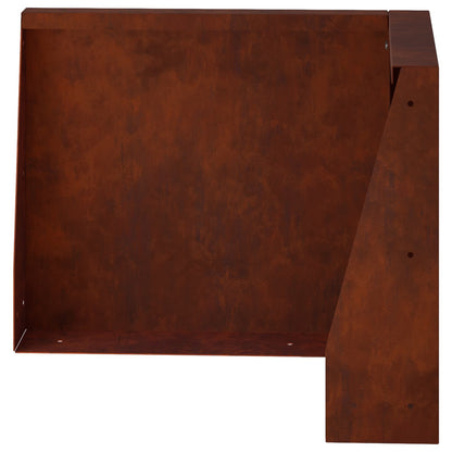 Retaining Wall Steel Weathering