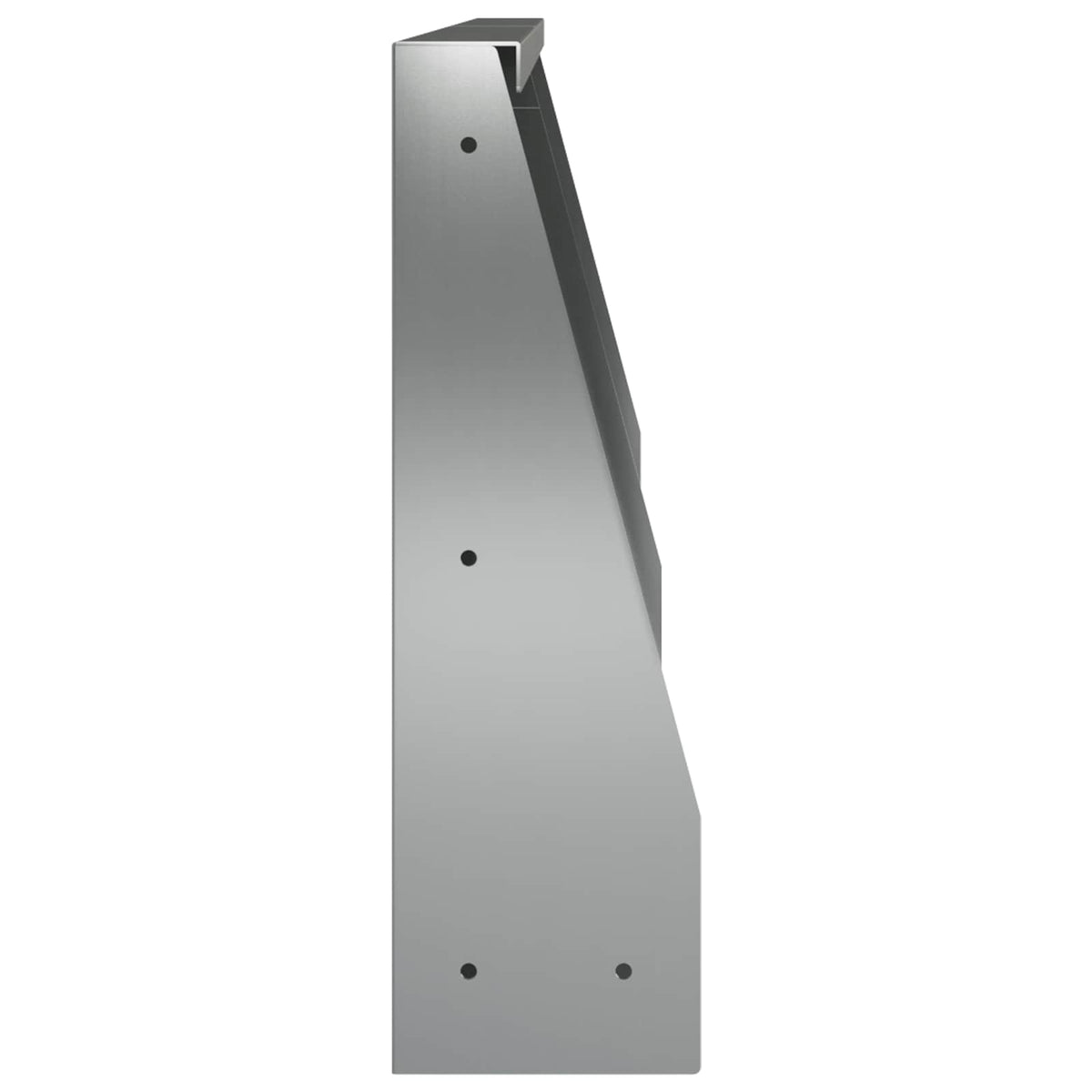 vidaXL Retaining Wall 2 pcs 40 x 12 x 40 cm Galvanised Steel Silver 5
