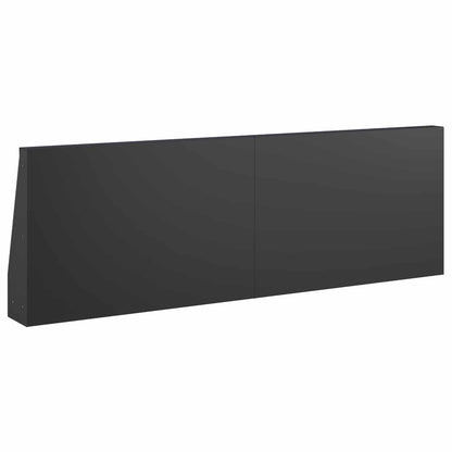 vidaXL Retaining Wall 2 pcs 60 x 12 x 30 cm Steel Black 6