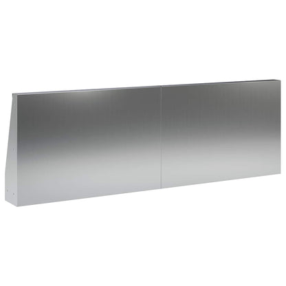 vidaXL Retaining Wall 2 pcs 60 x 12 x 30 cm Galvanised Steel Silver 6
