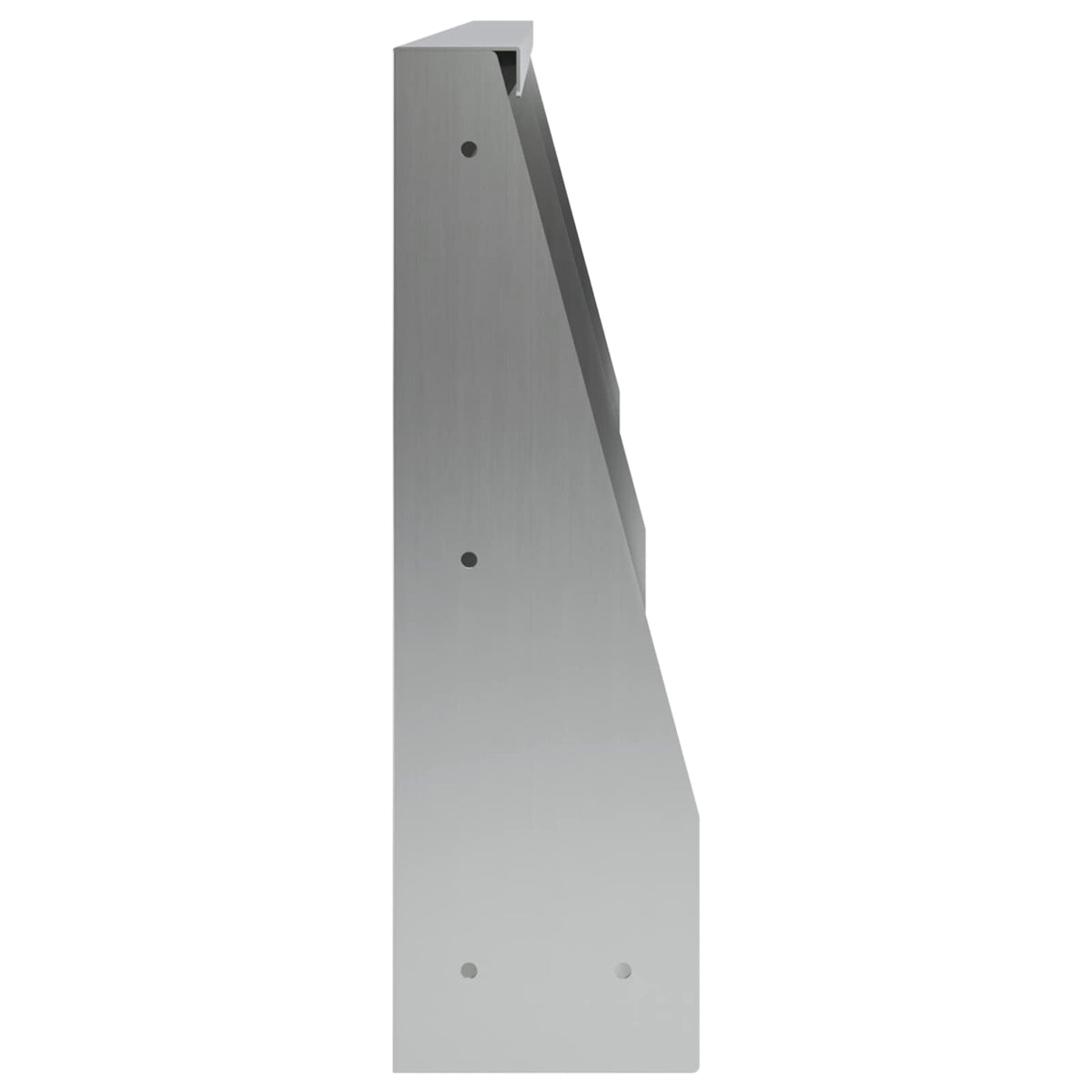 vidaXL Retaining Wall 2 pcs 60 x 12 x 30 cm Galvanised Steel Silver 5