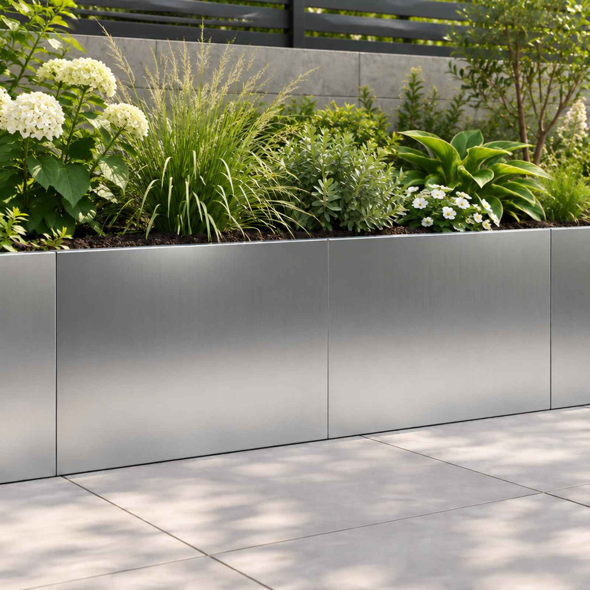 vidaXL Retaining Wall 2 pcs 60 x 12 x 30 cm Galvanised Steel Silver 1