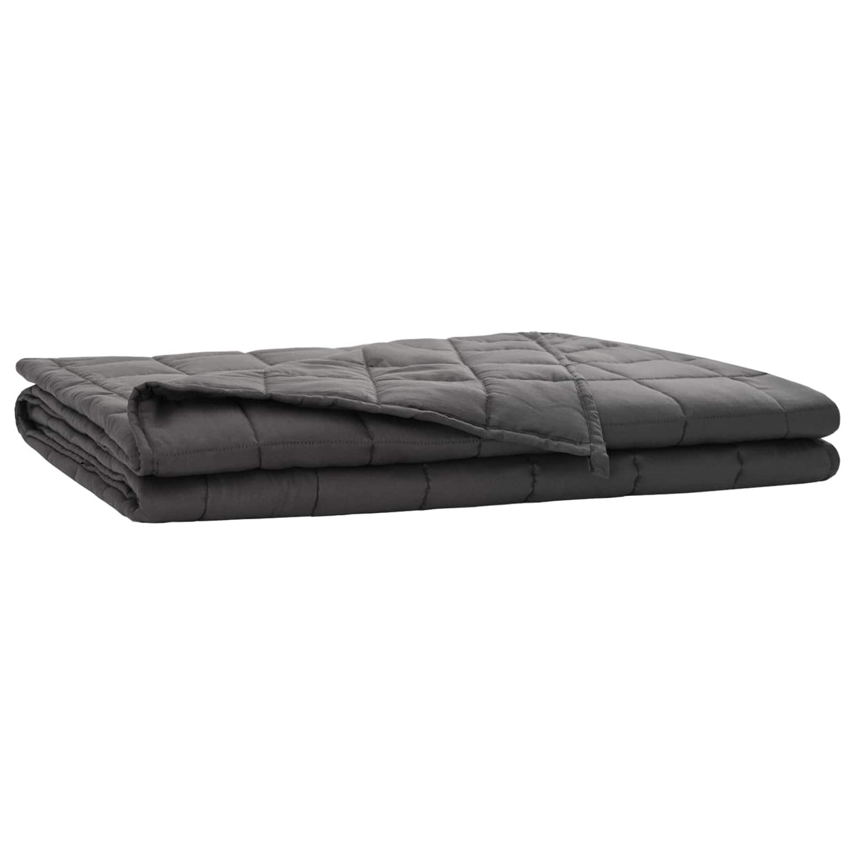 vidaXL Weighted Blanket Anthracite 122 x 183 cm 9 kg 100% Cotton 205T 2