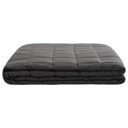 vidaXL Weighted Blanket Anthracite 135 x 200 cm 10 kg 100% Cotton 205T 4