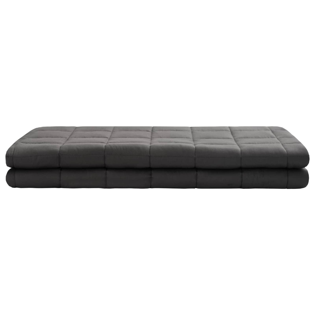vidaXL Weighted Blanket Anthracite 140 x 200 cm 10 kg 100% Cotton 205T 3