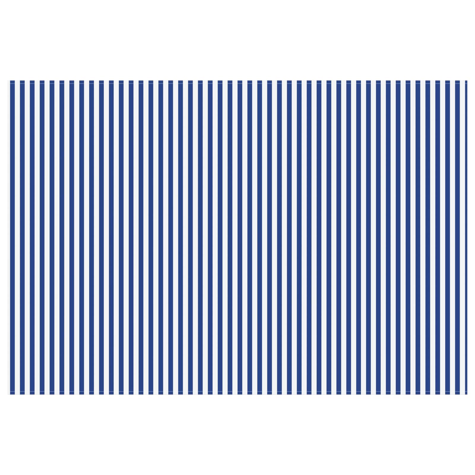 vidaXL Awning Replacement Fabric Blue and White 450 x 300 cm Polyester 3