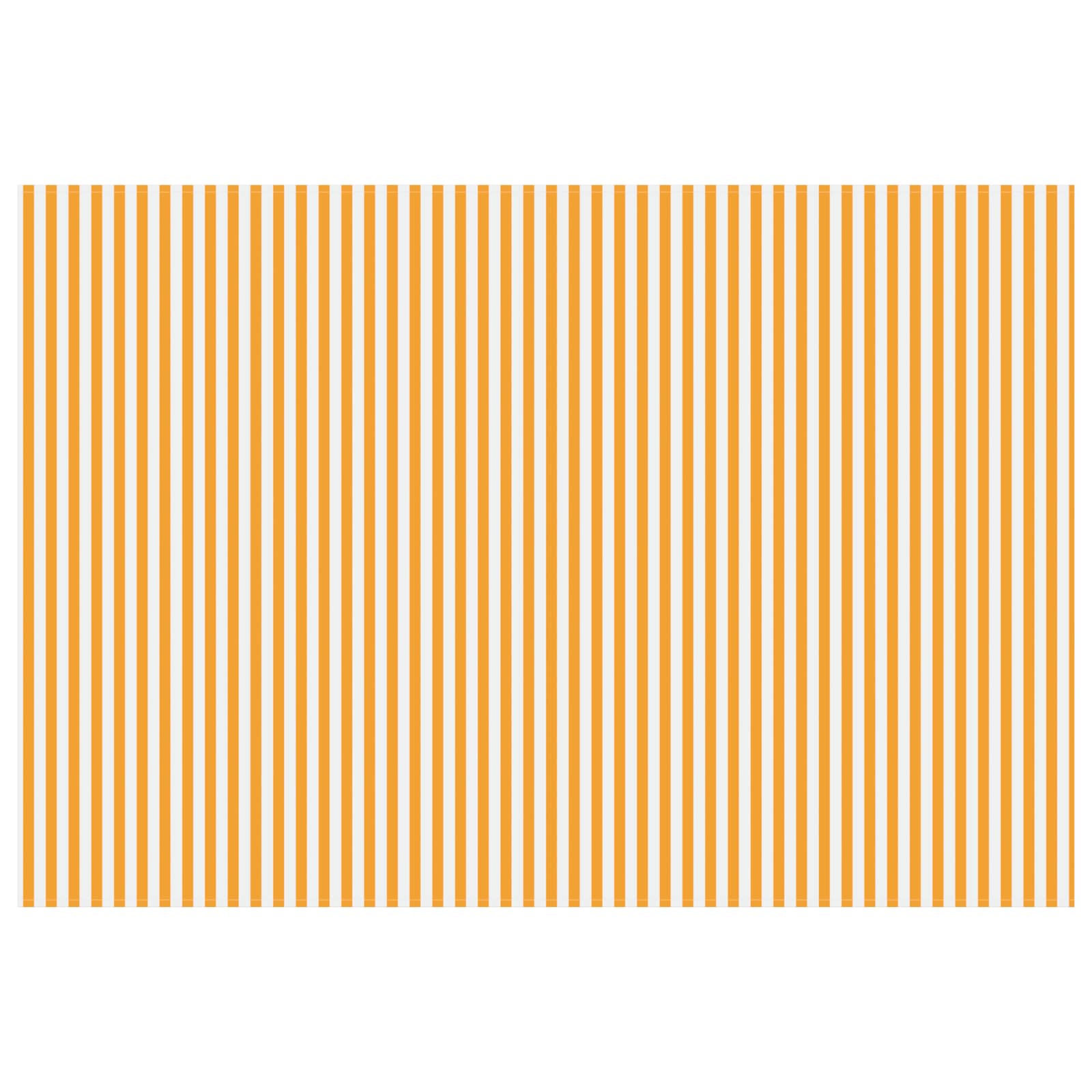 vidaXL Awning Replacement Fabric Yellow and White 450 x 300 cm 3