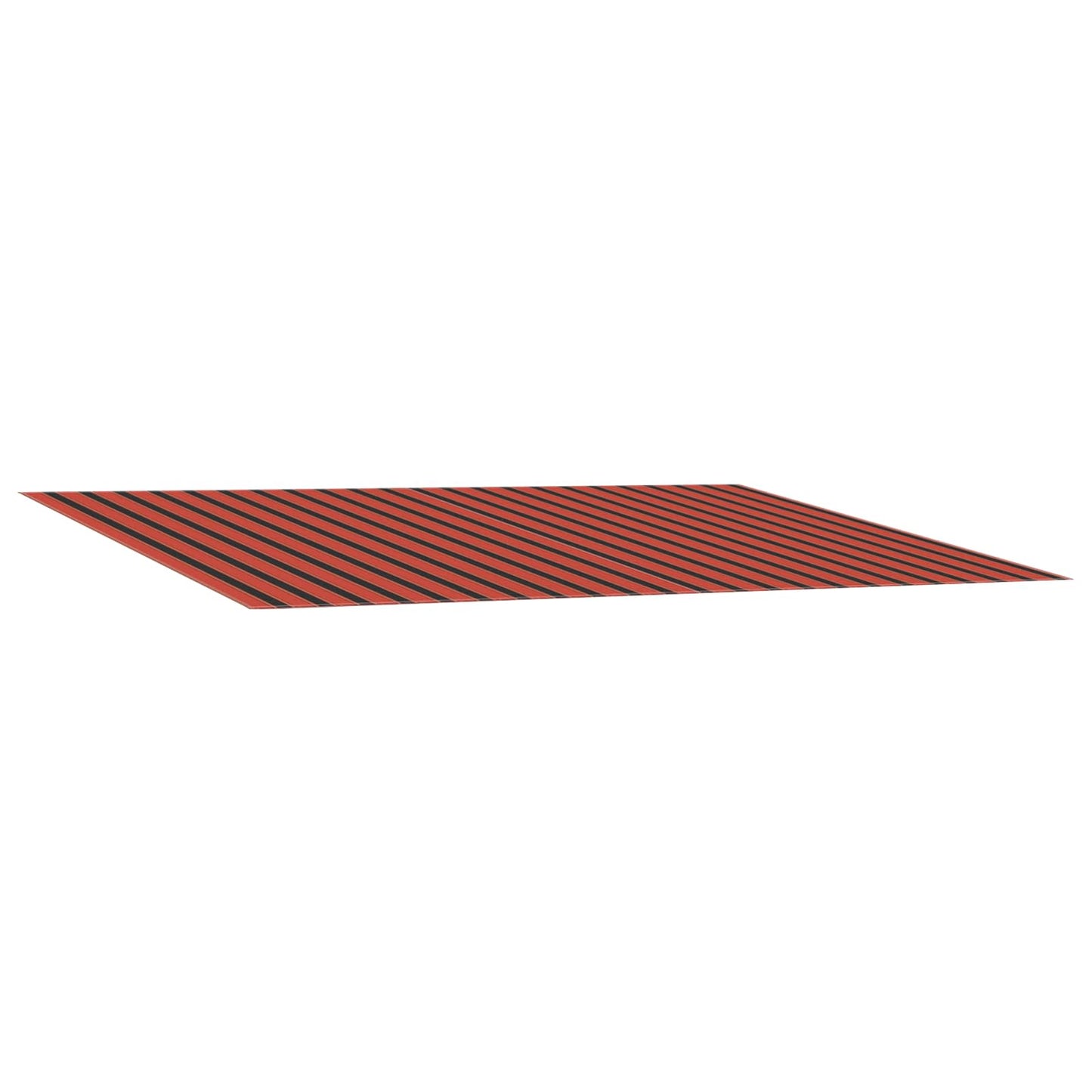 vidaXL Awning Replacement Fabric Orange and Brown 250 x 200 cm 2