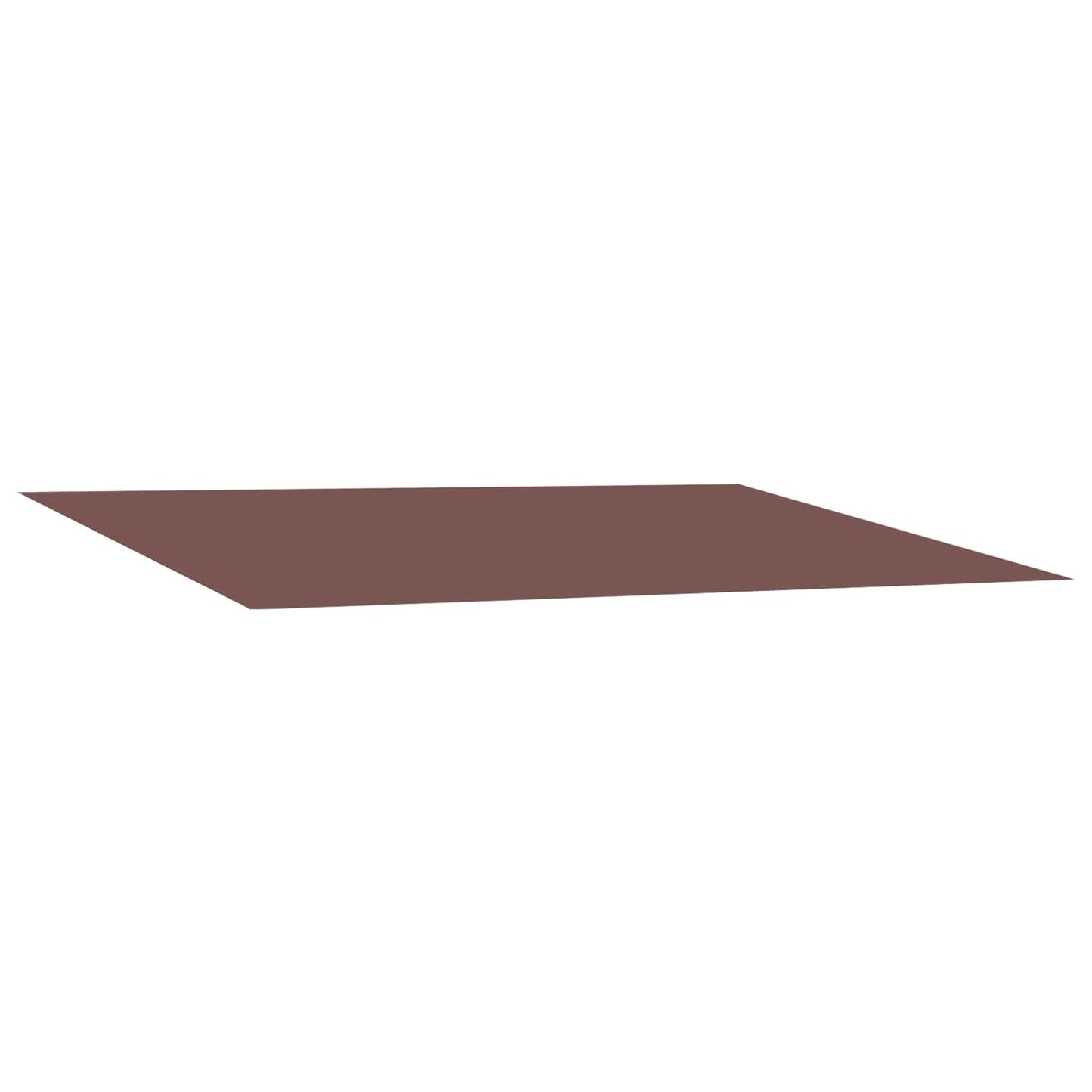 vidaXL Awning Replacement Fabric Brown 400 x 300 cm Polyester 2
