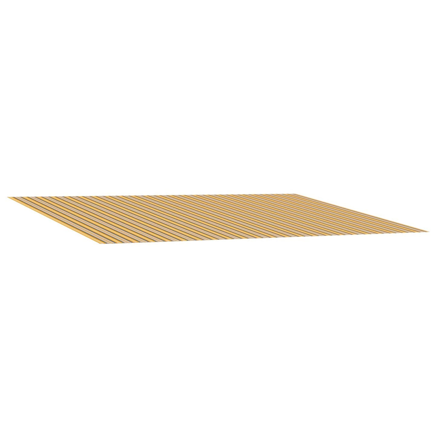vidaXL Awning Replacement Fabric Orange and Black 250 x 200 cm 2