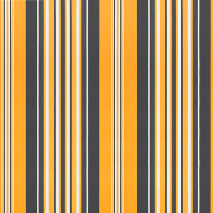 vidaXL Awning Replacement Fabric Orange and Black 250 x 200 cm 4