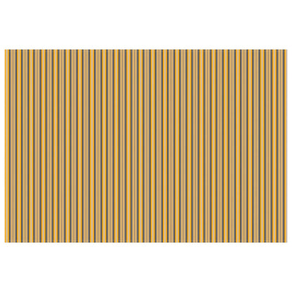 vidaXL Awning Replacement Fabric Orange and Black 350 x 250 cm 3