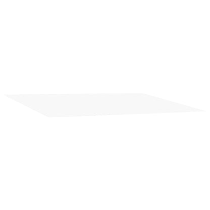 Awning Replacement Fabric 400 x 300 cm Polyester Drop 300 cm Width 400 cm White