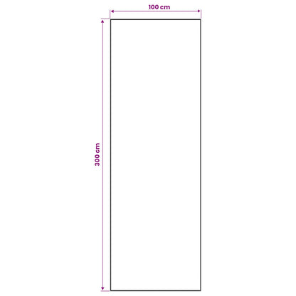 vidaXL Rug Runner ORIZ 1150 gsm Grey and Black 4