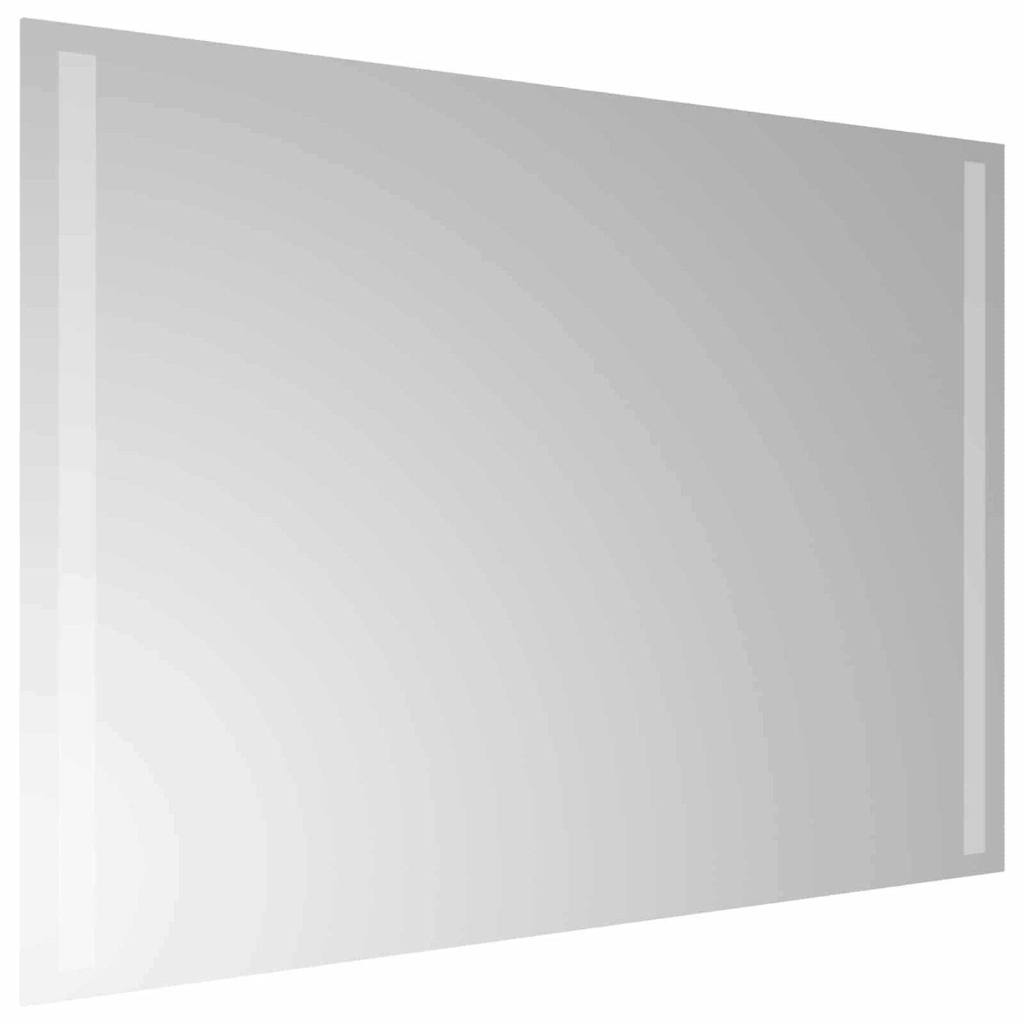 vidaXL LED Bathroom Mirror Transparent 70 x 50 cm Tempered Glass 4