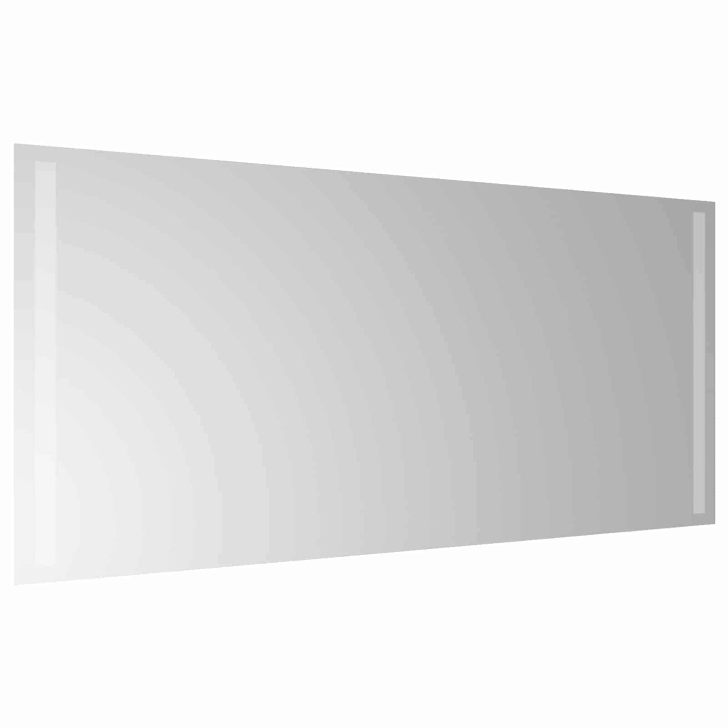vidaXL LED Bathroom Mirror Transparent 90 x 40 cm Tempered Glass 4