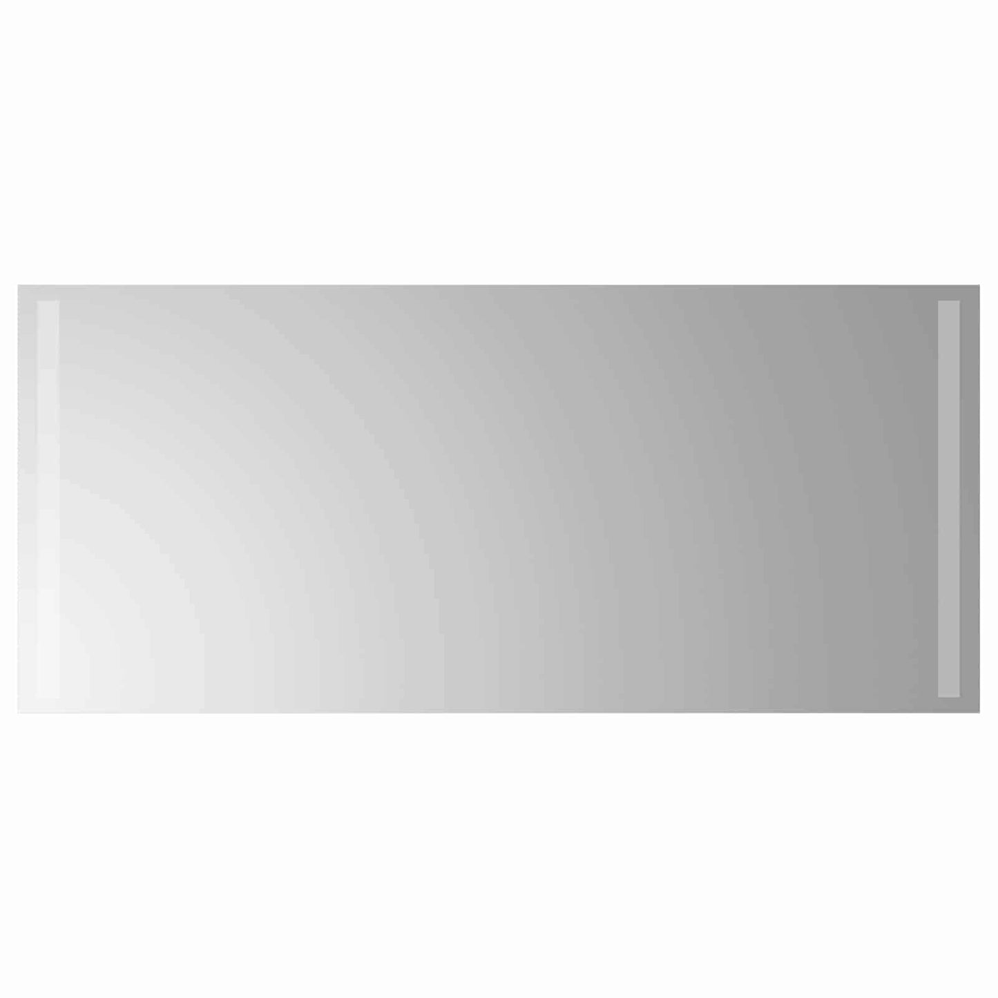 vidaXL LED Bathroom Mirror Transparent 90 x 40 cm Tempered Glass 2