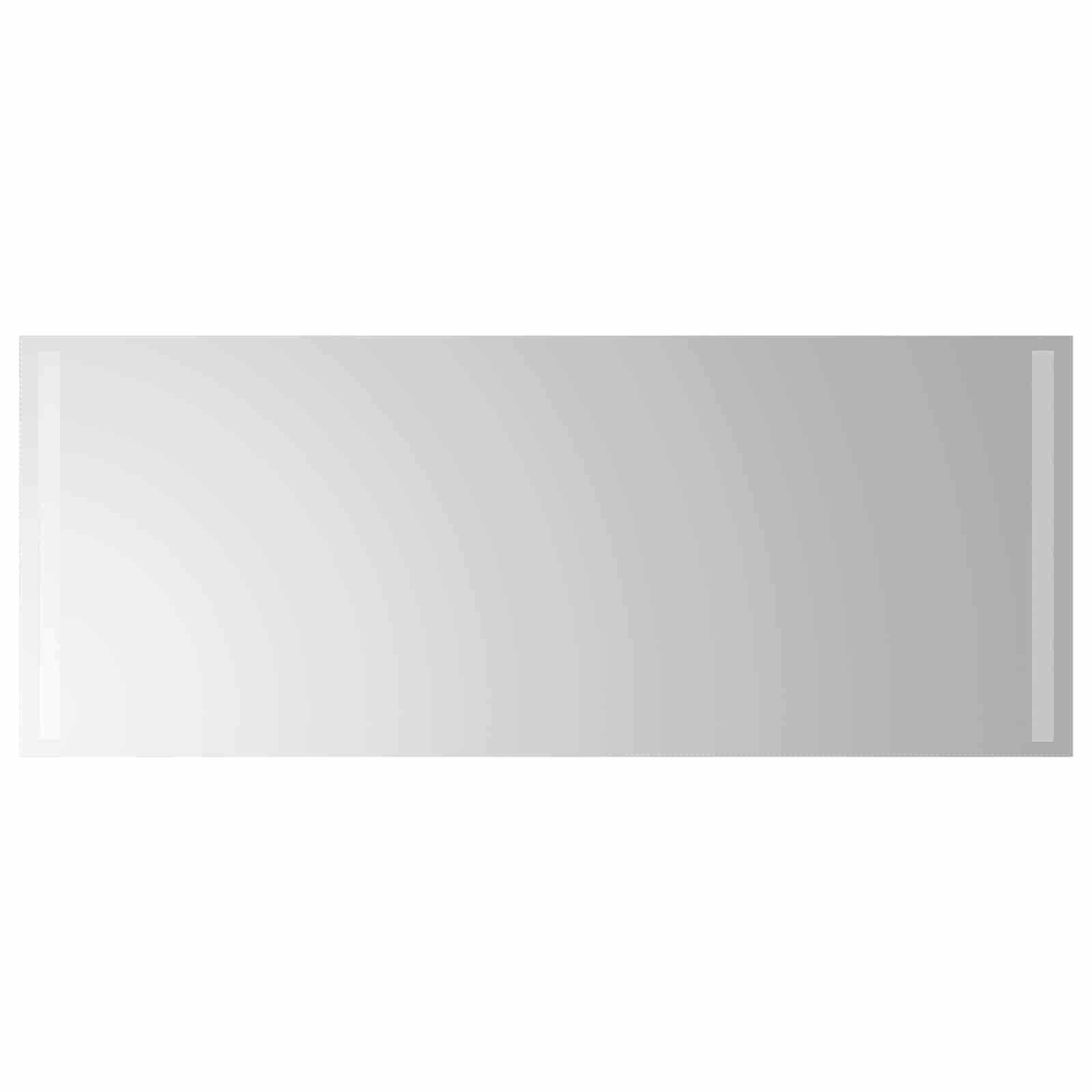 vidaXL LED Bathroom Mirror Transparent 100 x 40 cm Tempered Glass 2