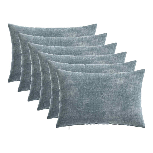 Throw Pillow HEERLEN Light blue